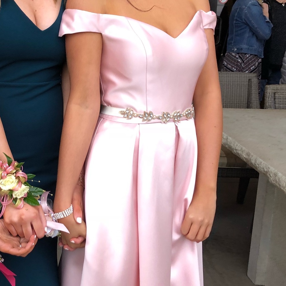 BLUSH BALL GOWN prom dress Worn once